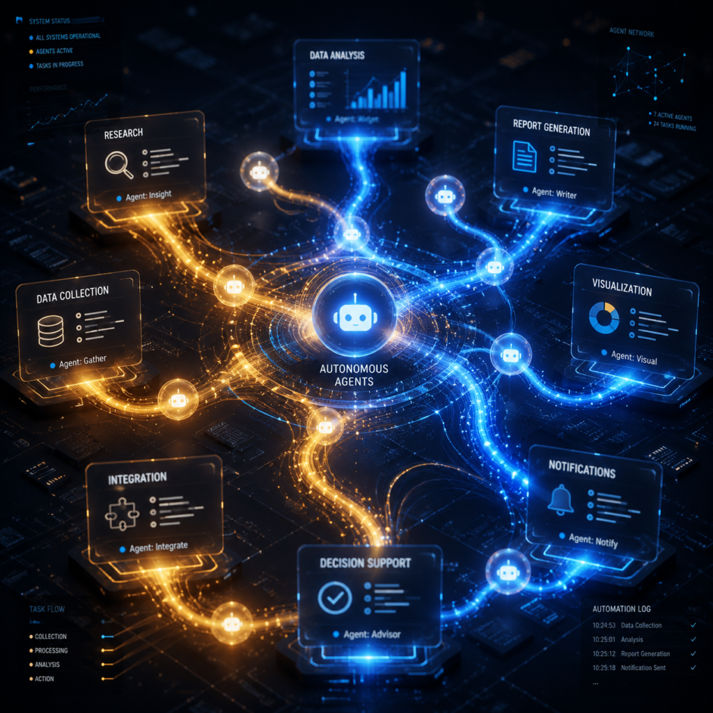 هوش مصنوعی خودمختار (AI Agents)